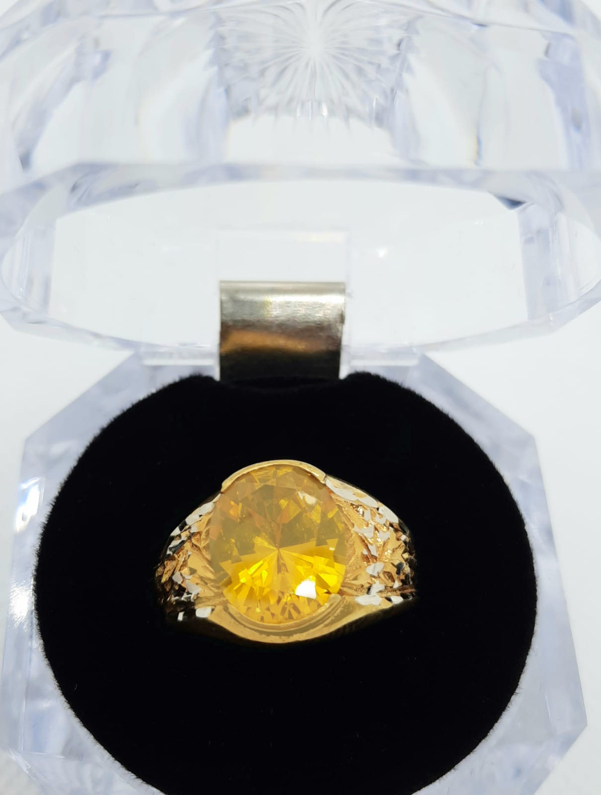 Gold Gent Ring
